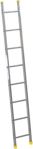 SCALA INDUSTRIALE ALLUMINIO da Appoggio pioli quadri 24x24 mm 9 Gradini 2,76 mt