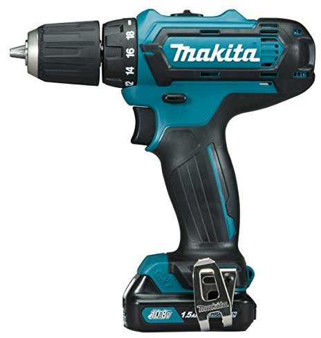 Makita Akku-Bohrschrauber, (10,8 V/1,5 Ah im Makpac inklusiv 1 Akku 1,5 Ah), DF331DY1J