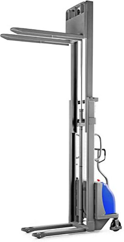 Pallit Transpalette semi-électrique SEMI | Hauteur de levage de 2500 mm | Capacité de charge de 1500 kg | 125 Ah batterie gel