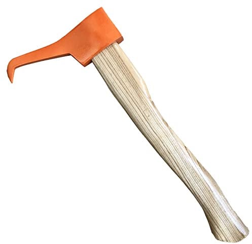 XROPURR Hookaroon/Pickaroon-Holzgriff, Holzhaken zum Anheben von Brennholz (38,1 cm)