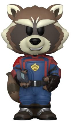 Funko Vinyl SODA: Marvel 3- Rocket Racoon Raccoon - 1/6 Quote Für Seltene Chase-Variante - Vinyl-Sammelfigur - Geschenkidee - Offizielle Handelswaren - Spielzeug Für Kinder und Erwachsene