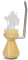 Evemodel 1 set of model hand painting handle colouring wooden holder with magnet soldiers (short rubber wood)