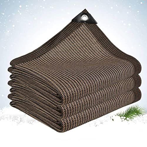 Voile Ombrage Ajouree Toile Ombrage ImperméAble sur Mesure Toile Ombrage Pergola pour Pergola, Jardin ExtéRieur,6x10m