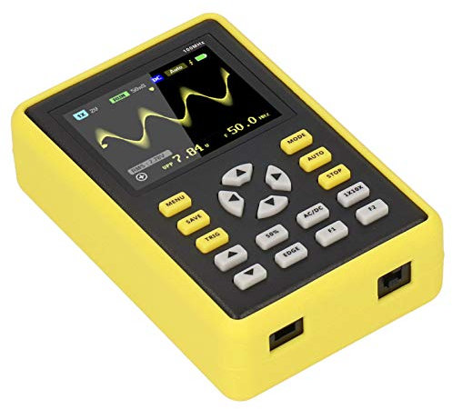 Oscilloscopio 5012H, Oscilloscopio Digitale con Schermo LCD IPS Portatile da 2,4 Pollici 100 MHz 500 MS 5012H per Strumenti di Produzione Elettronica