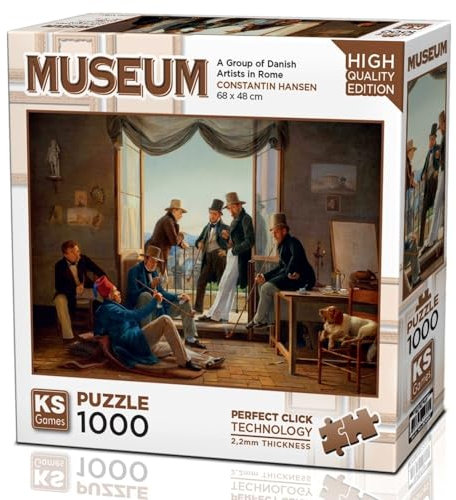 KS Puzzle 20660 A Group Of Danish Artist in Rome 1000 Teile