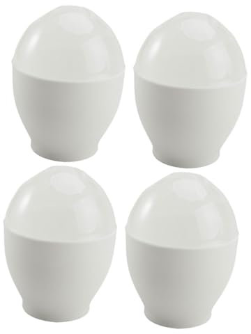 PRETYZOOM 4 Stück gedämpfter Eierbecher Mini backofen Werkzeuge zum Kochen von Eiern im Ofen Dampftopf Mini-Mikrowelle Eierbecherhalter Eierkochbecher Flauschige Reis Kocher