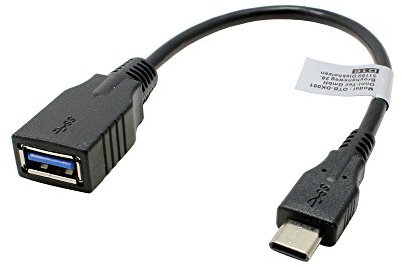 OTG Adattatore Cavo compatibile con Samsung Galaxy Tab Active 5 5G, USB tipo C a USB, circa 21 cm, per il trasferimento diretto di foto, video e altri contenuti su un flash drive USB senza PC