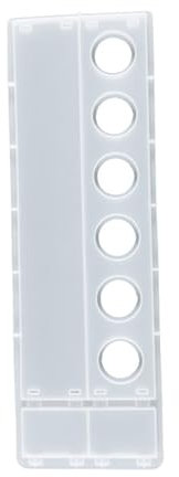 Shot Glass Holder Mold,6 Holes Board Beer Paddle Holder Silicone Mold | Silicone Rectangle Resin Shot Glass Serving Tray Mold for Jar Party Home Decor