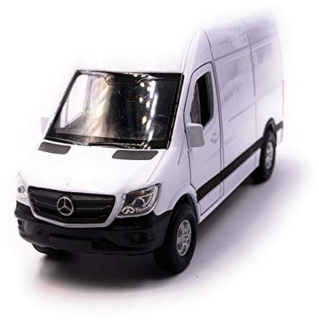 Onwomania Sprinter Panel Van Weiss Modellauto Auto Maßstab 1:34 (lizensiert)