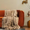 Paco Home Deko Wohnzimmer Decke Kuscheldecke Tagesdecke Waschbar Boho Aesthetic Sofadecke Schlafzimmer Modern Flauschig Waschbar, Farbe:Beige, Größe:200x240cm