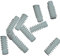 5 pezzi 0,5 modulo allungato ingranaggio a vite senza fine 15x6mm pignone a vite senza fine in plastica 1,9mm foro interno ingranaggio 2mm albero stretto motore trasmissione motore