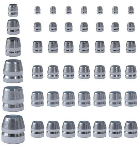 Wouueso 42 Stück Rundaxt-Griffkeil Sicherheitsgriff Metallkeil Hammergriffkeile Stahlkeil-Set