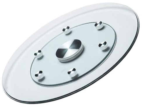 Plateau tournant en verre trempé antidéflagrant/table de salle à manger/plateau tournant à 360° (taille : 70 cm)