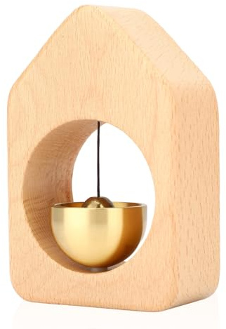 Shopkeepers Bell for Door Opening, Magnetic Shop Keepers Doorbell Chime Bell Cute Simple Design Easy to Use for Entry Cafe Front Door Store Refrigerator Decorations