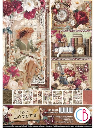 Ciao Bella A4 Book Lovers Creative Decorative Pad