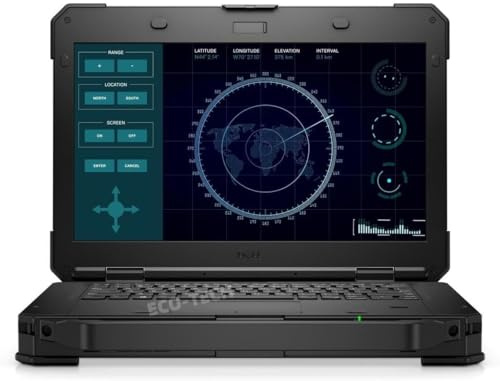 Dell Latitude Rugged 5424 Laptop, 14 FHD (1920x1080), Intel Core i5-8350U, 32GB RAM, 512GB SSD, US QWERTY Keyboard, Windows 11 Pro (ricondizionato)