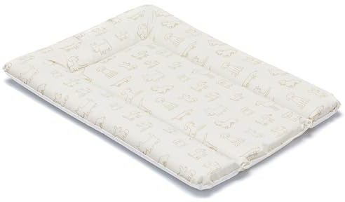 Fillikid Wickelauflage Softy Exclusiv, 50x70cm | Dicke 6 cm/ Baby Wickeltischauflage beschichtet / Auflage für Wickeltisch ab 0 Monate / Wickelauflage abwaschbar