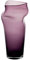 Blumenvase, Stangenvase, Glas Vase Andromeda, violett, 33 cm, moderner Style (Art Glass Powered by Cristalica)