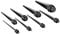 Piercingfaktor Piercing Ohrpiercing Dehnungsstab Dehnstab Taper Expander Ohr Stab Titan Schwarz 8er Set