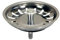 Kitchen Basin Drain Dopant Sink Waste Strainer Plug Steel 83mm