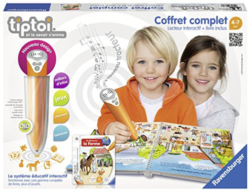 Ravensburger - 00781 - Coffret Complet Lecteur + Livre Ferme Tiptoi