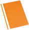 Schnellhefter DIN A4 Kunststoff Sichthefter Schul-Hefter orange Kunststoff plastik Schule Büro (100er Packung, orange)