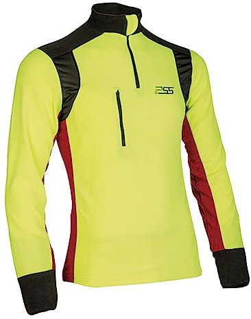 PSS Fleeceshirt X-Treme Polar Gelb/Rot Größe L