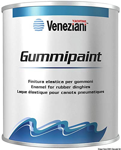 OSCULATI Vernice Elastica Gummipaint Gialla 0,5 l