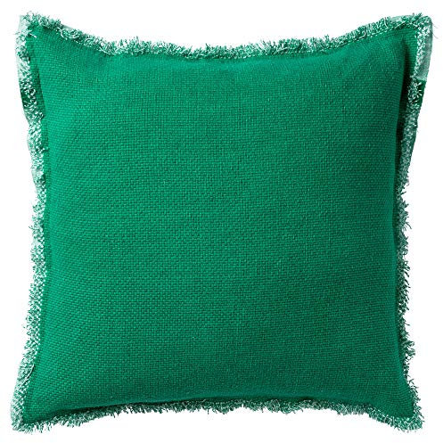 Dutch Decor Burto Dekokissen, Cotton, Smaragd, 45X45