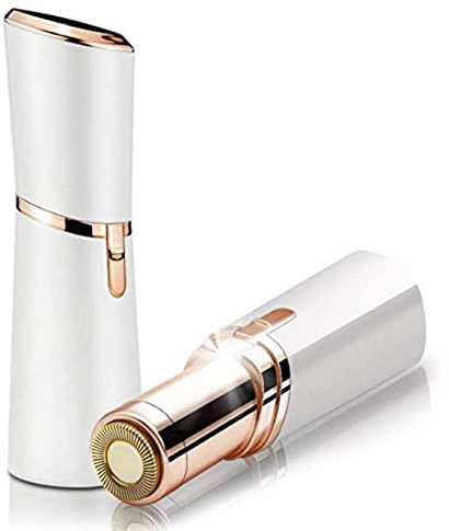 LA Beauty™ Facial Hair Remover for Women, Painless Lady Shaver for Face Hair Removal, Great for Peach Fuzz, Chin, Upper Lip Hair, Battery Included with Built-in LED Light