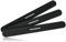 TWEEZERMAN Lima per unghie (3 pezzi, lima bifacciale con grana 180 e 240, lime per unghie professionali), colore nero