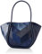 Desigual Womens PU Shoulder Bag, Blue