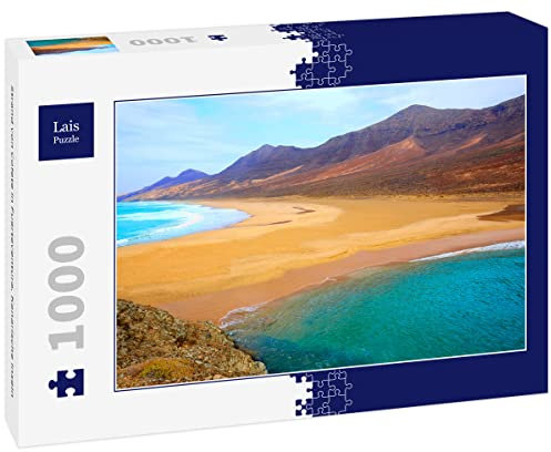 Lais Puzzle Strand von Cofete in Fuerteventura, Kanarische Inseln 1000 Teile