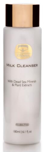 Kedma - Sanfte Reinigungsmilch mit Mineralien aus dem Toten Meer - Reinigend und Feuchtigkeitsspendend - Für empfindliche Haut - Hypoallergen - 180ml