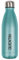 DECOHO - Bouteille isotherme personnalisée 500 ml - Acier inoxydable double paroi - Menthe pailletée élégante - Impression prénom, message & symbole - Pailleté