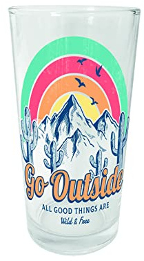 infinite by GEDA LABELS (INFKH) Trinkglas Go Outside 200ml