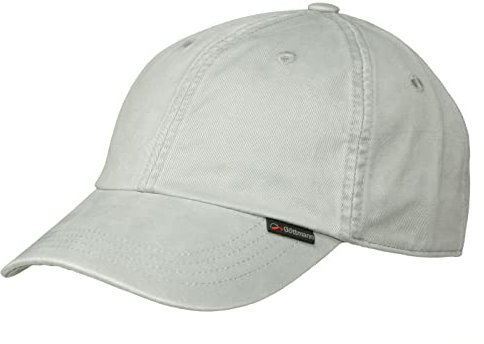 Gottmann Palma Baseballcap mit UV-Schutz aus Baumwolle - Hellgrau (13) - 60-61 cm (XL)