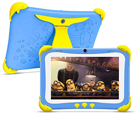 8 inch Kids Tablet, Android 11.0, Parental Control, 2GB RAM, 32GB ROM, 1280800 IPS Display, Kid-Proof Case, WiFi, Ideal Gift for Christmas & New Year 2022