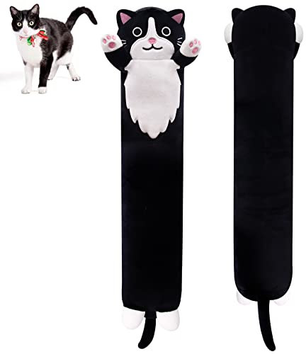 MUFEIRUO Lange Katze Kuscheltier Katzen Plüsch Spielzeug, Lange Katzen Kissen Plüschtiere, Kawaii große süße Cat Plüsch Sofakissen Geschenke für Freunde Kinder