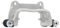 RIDEX 1009C0081 Supporto Pinza freno Assale posteriore
