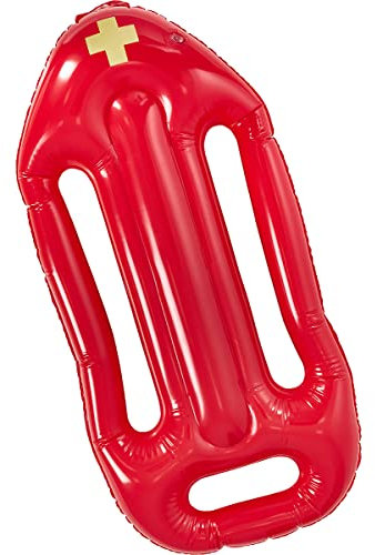 Funidelia | Bay watch salvagente bagnino gonfiabile per uomo Bagnino, Baywatch, Professioni - Accessori per Adulto, accessorio per costume - Rosso