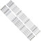 GuuYebe 6916L-2706A 6916L-2705A 2707A 2708A 49UH603V Pieza de repuesto de TV con tira de retroiluminación LED para 49UH620V LC490DGE 49LJ58300W 49LF5010 6916L-2709A 2710A 2711A 2712A 49UH6500