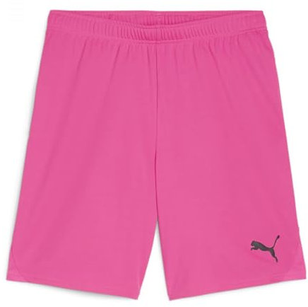 PUMA Unisex Teamgoal Jr Strick Shorts, Fluro Pink PES-puma Black, 140 EU
