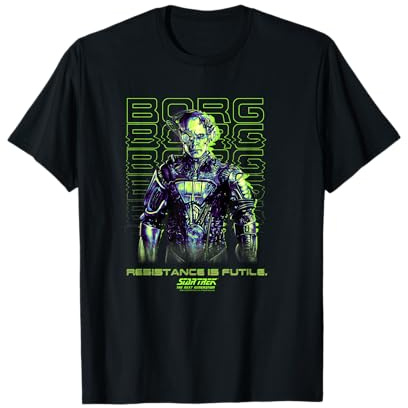 Star Trek: The Next Generation Resistance Is Futile Borg T-Shirt