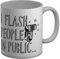 Shopagift Funny Photography Mug I Flash People in Public White 11oz Large Gift Ceramic Cup