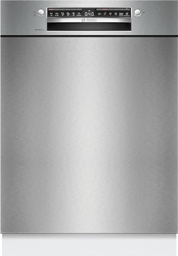 Bosch Serie 6, Unterbau-Geschirrspüler, 60 cm, Edelstahl, SMU6ZCS13E