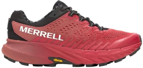 Merrell Remix de Agilidad, Zapatillas para Carreras de montaña Hombre, Rojo carmesí, 44.5 EU