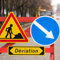 Signalisation de Travaux Temporaires Panneaux de Travaux Temporaires. Danger Chantier Temporaire -