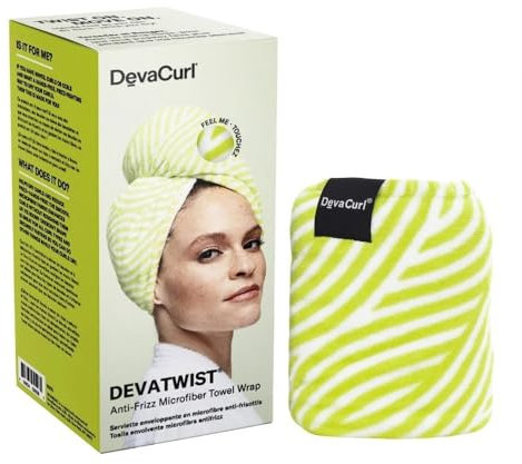 DevaCurl DevaTwist Mikrofaser-Haartuch gegen Kräuseln