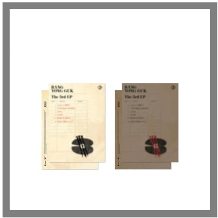 B.A.P BANG YONGGUK 3 3rd EP Album CD+Folding poster on pack+Photobook+Photocard+Sticker+Tracking Sealed BAP YONG GUK (A Version)